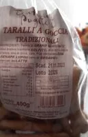 Suhkru kogus sees Taralli a goccia