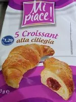 Zuckermenge drin 5 croissant alla ciliegia