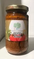 Sokerin määrä sisällä pesto rosso