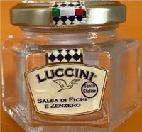 入っている砂糖の量 Salsa di fichi e zenzero