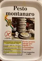 Amount of sugar in Pesto Montanaro