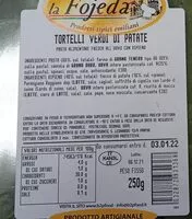 含糖量 Tortelli verdi di patate