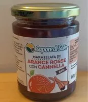 入っている砂糖の量 Marmellata di arance rosse con cannella