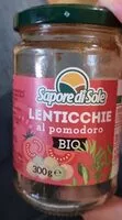 入っている砂糖の量 Lenticchie al pomodoro BIO