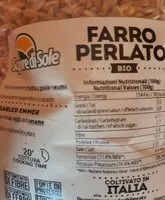 Cantidad de azúcar en Farro perlato