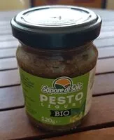 入っている砂糖の量 PESTO LIGURE BIO
