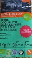 Pates alimentaires biologique de semoule semi complete de ble dur