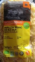 Quantité de sucre dans Papillon blanc de blé dur biologique
