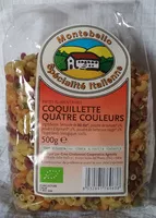 Quantité de sucre dans Coquillettes quatre couleurs bio