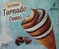 Jumlah gula yang masuk Tornado cones