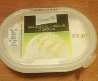 Suhkru kogus sees Gelato al limone di Sicilia