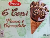 Jumlah gula yang masuk 6 coni Panna e Cioccolato