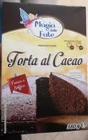 入っている砂糖の量 Torta al cacao