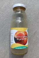 入っている砂糖の量 Succo e polpa di pesche