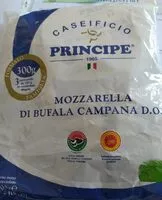 चीनी की मात्रा Mozzarella di bufala campana