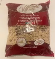Quantité de sucre dans Pasta