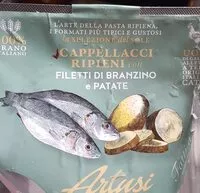 Количество сахара в Cappellacci ripieni con Filetto di Branzino e patate