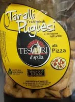 Amount of sugar in Taralli tradizionali pugliesi gusto pizza