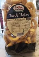 Amount of sugar in Tarallini Pugliesi