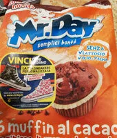 Cantidad de azúcar en 6 Muffin al Cacao