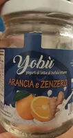 入っている砂糖の量 yogurt arancia e zenzero