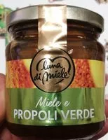 Suhkru kogus sees Miele e propoli verde