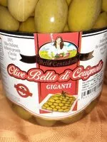 İçindeki şeker miktarı Olive bella di cerignola