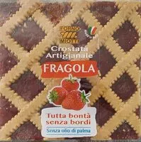 Zuckermenge drin Crostata fragola
