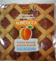 Zuckermenge drin Crostata artigianale albicocca
