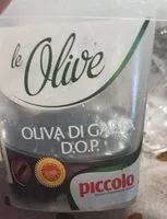 चीनी की मात्रा Olive di Gaeta dop