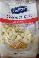 İçindeki şeker miktarı Gnocchetti di patate
