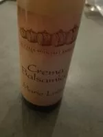 入っている砂糖の量 Crema balsamica