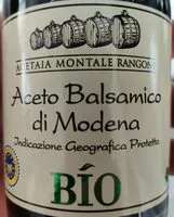 入っている砂糖の量 Aceto Balsamico di Modena