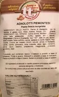 Cantidad de azúcar en Agnolotti Piemontesi