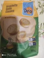 Quantité de sucre dans Bruschette gusto classico