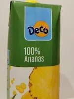 Zuckermenge drin 100% Ananas