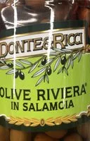 Amount of sugar in Olive riviera in salamoia
