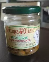 Sokerin määrä sisällä Olive Riviera denocciolate