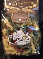 Sucre et nutriments contenus dans La pasta tricolore