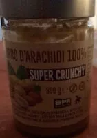 Suhkru kogus sees Burro d’arachidi 100% super crunch