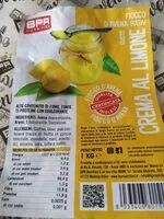 Suhkru kogus sees Fiocco D'Avena gusto crema al limone