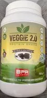 Suhkru kogus sees Veggie 2.0 protein shake
