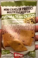 Suhkru kogus sees Mini Cracker proteici multicereali con avena e semi oleosi