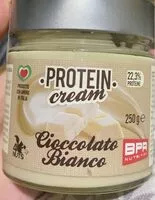 Suhkru kogus sees protein cream cioccolato bianco