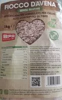 Suhkru kogus sees Fiocchi d'avena