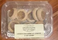 Количество сахара в Cestini di farro al limone e zenzero