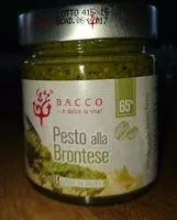 Sucre et nutriments contenus dans Bacco