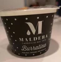Количество сахара в Burratina
