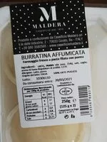 Количество сахара в Burratina affumicata