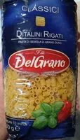 Количество сахара в Ditalini rigati